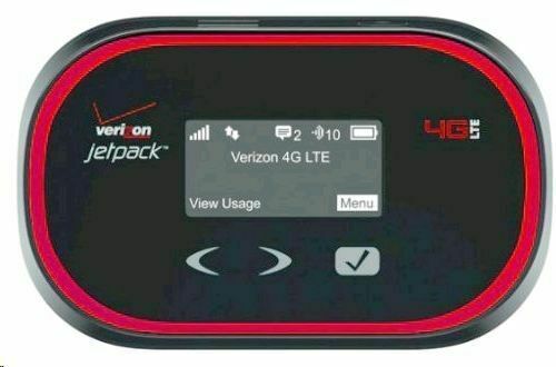 Open Box Novatel MIFI5510L 4G Jetpack LTE Mobile Hotspot Verizon Wireless