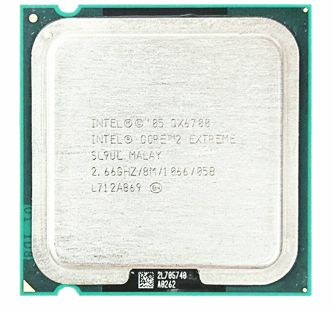 intel Core 2 Extreme QX6700 QX6800 X6800 QX6850 QX9650 QX9770 775-pin CPU