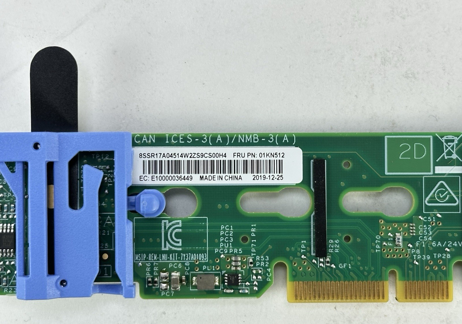 Lenovo ThinkSystem Boot RAID Kit Module 2x M.2 SSD No drive Included 01KN512