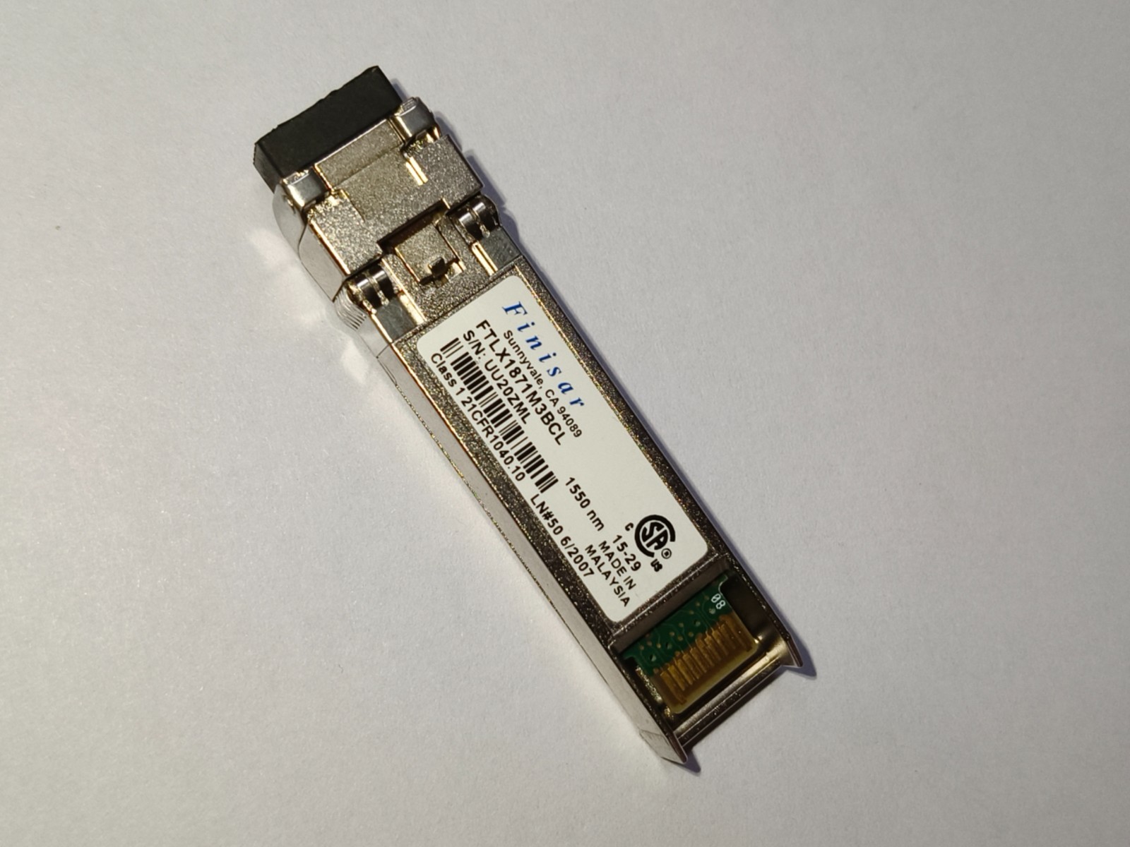 FINISAR FTLX1871M3BCL 10G 1550nm 80km module Non-China counterfeits /