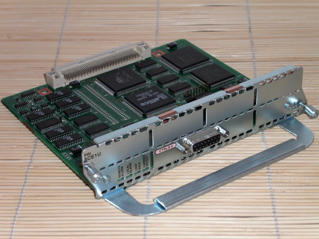 Cisco NM-1CE1U 1-Port E1/ISDN PRI Network Module
