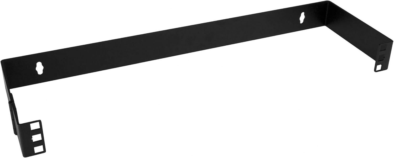 StarTech 1U Hinged Wall-Mount Rack for Patch Panels - 6in Deep, 17.7lb Capacity