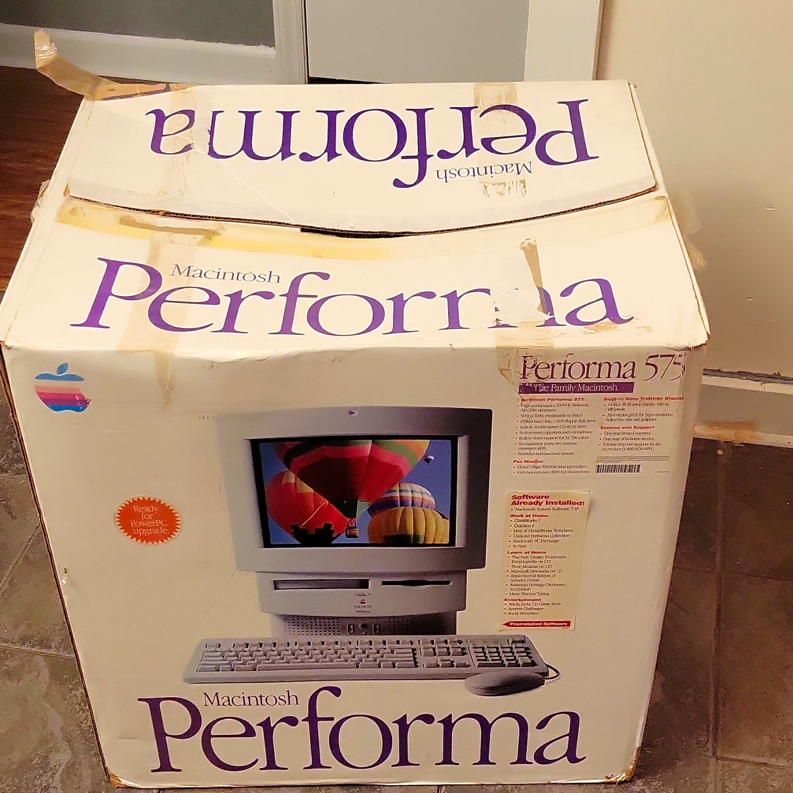 Apple Macintosh Performa 575 All-in-One 15in PowerPC 75MHz 36MB 500MB HDD OS 8.1
