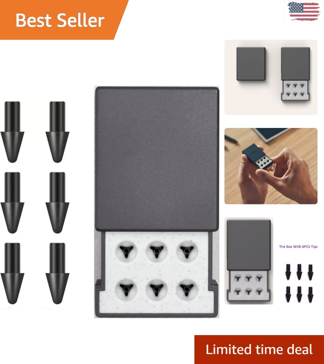 6PCS Carbon-Filled Pen Tips for reMarkable Paper Pro - Precision Nib Replacement