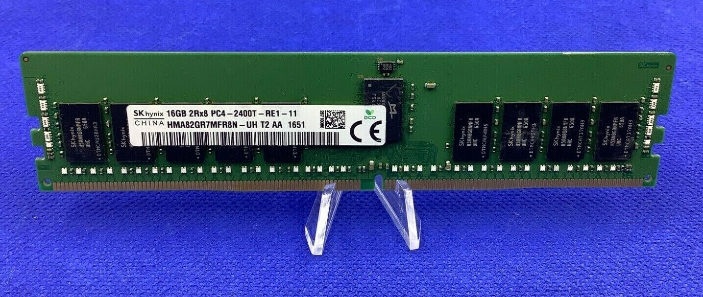 HYNIX HMA82GR7MFR8N-UH 16GB (1X16GB) 2RX8 PC4-2400T DDR4 MEMORY