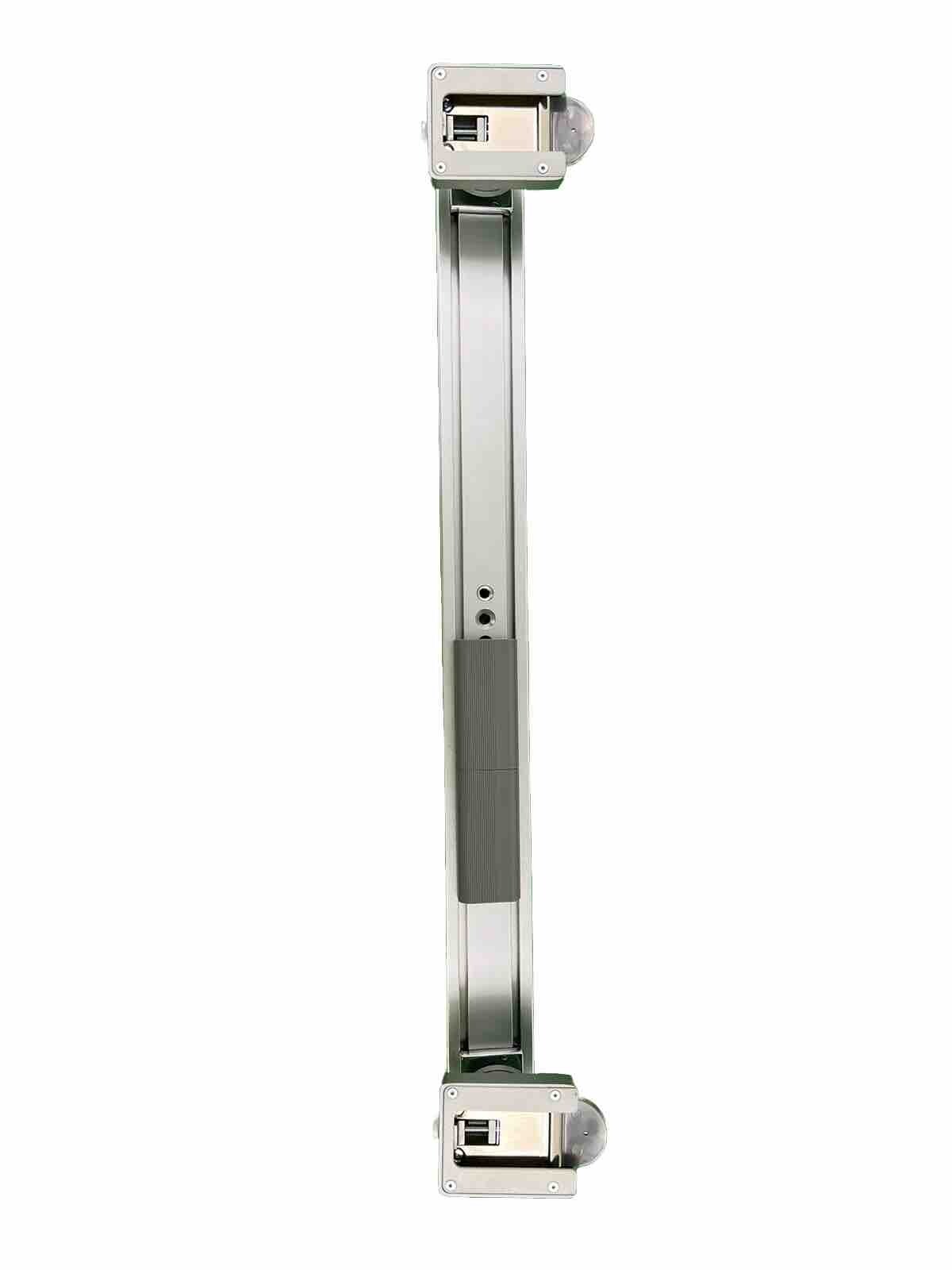 OEM Humanscale Dual monitor Arm Crossbar, Silver / Gray Color 27" Crossbar