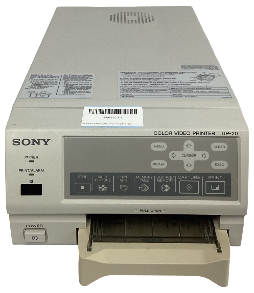 SONY UP-20 MEDICAL DIGITAL COLOR VIDEO PRINTER
