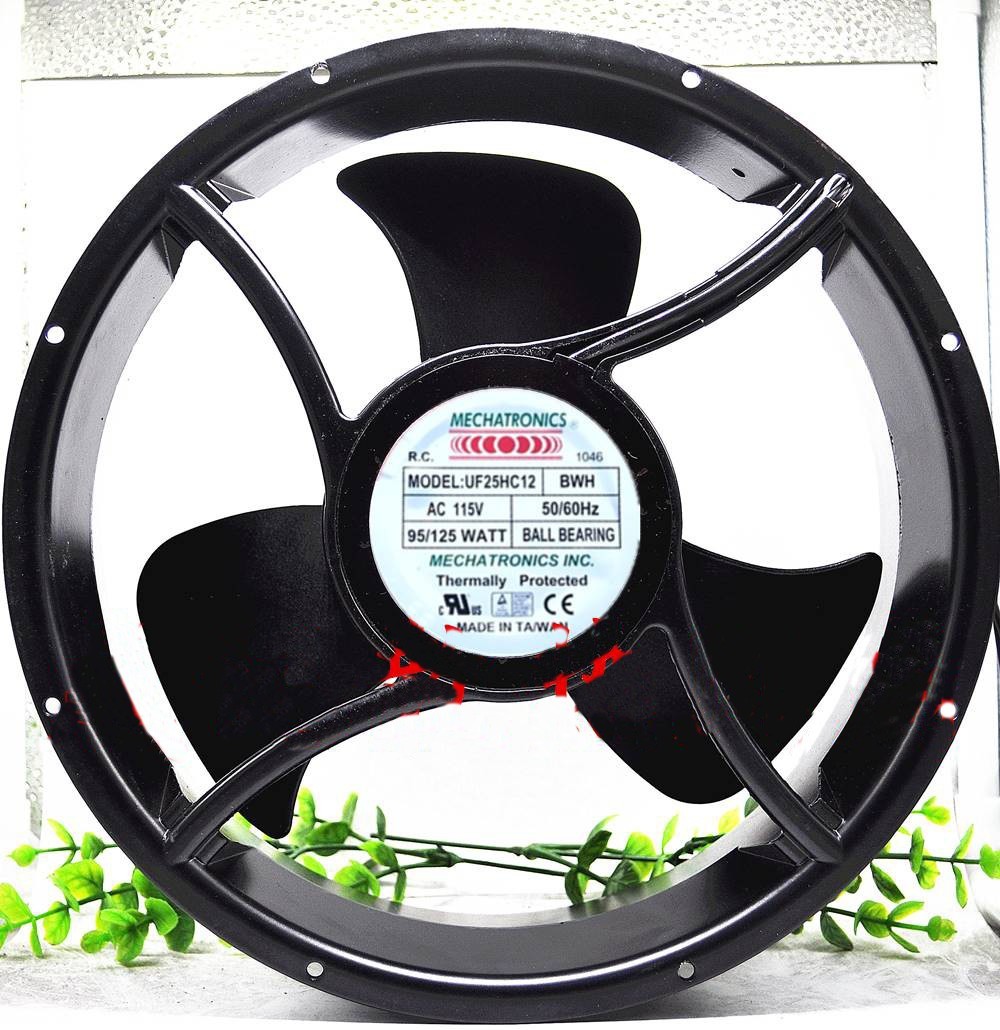 1pc New UF25HC12 BWH MECHATRONICS 254*89MM 115V 95/125W fan