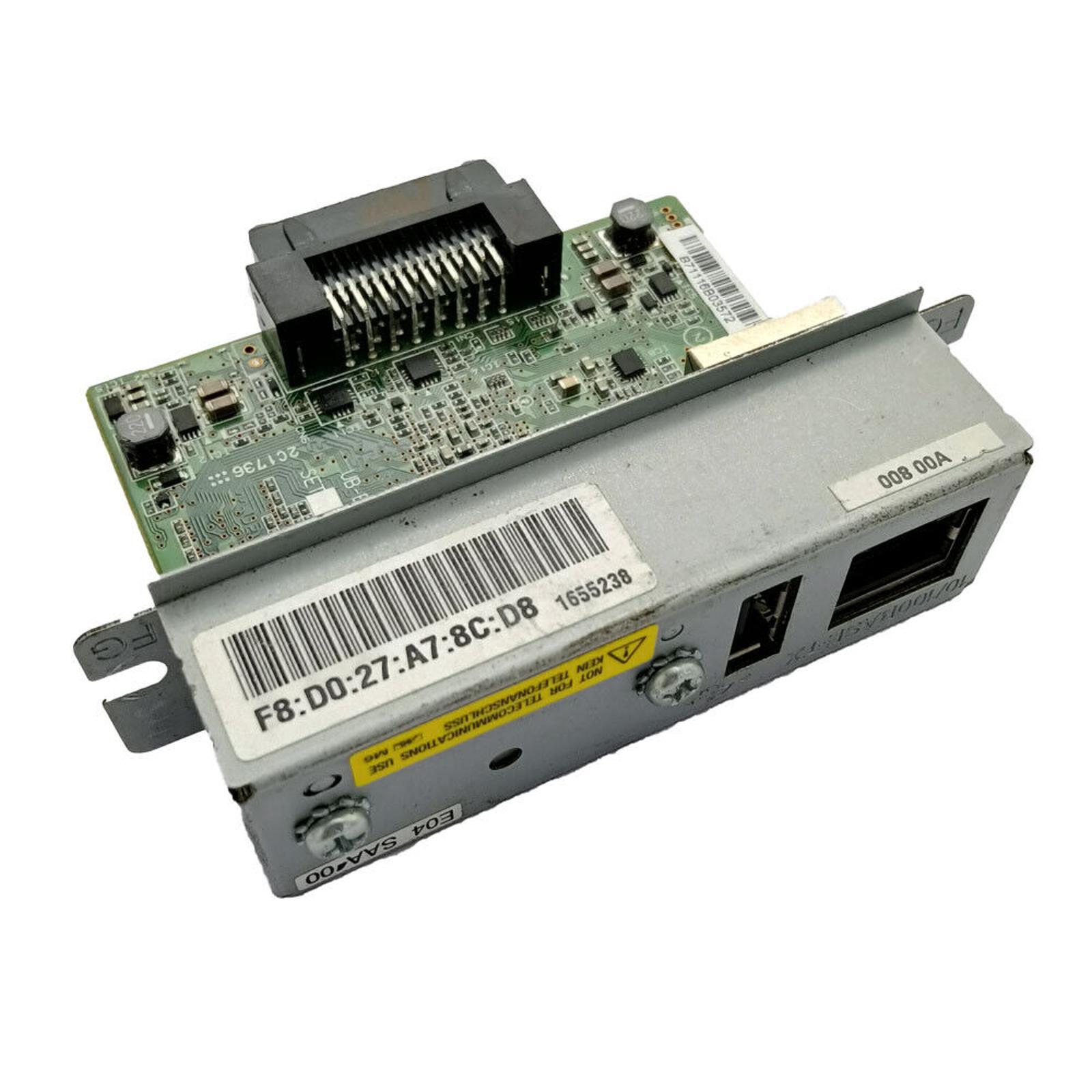 E04  TM-J7000 TM-m30 ub-e04 Ethernet Interface Fits For Epson TM-L90II TM-T20III