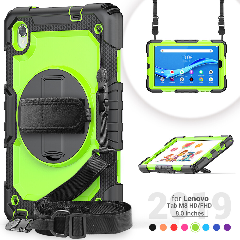 For Lenovo Tab M8 TB-8505F 8505X 8" Handle Stand Rugged Shockproof Case Cover