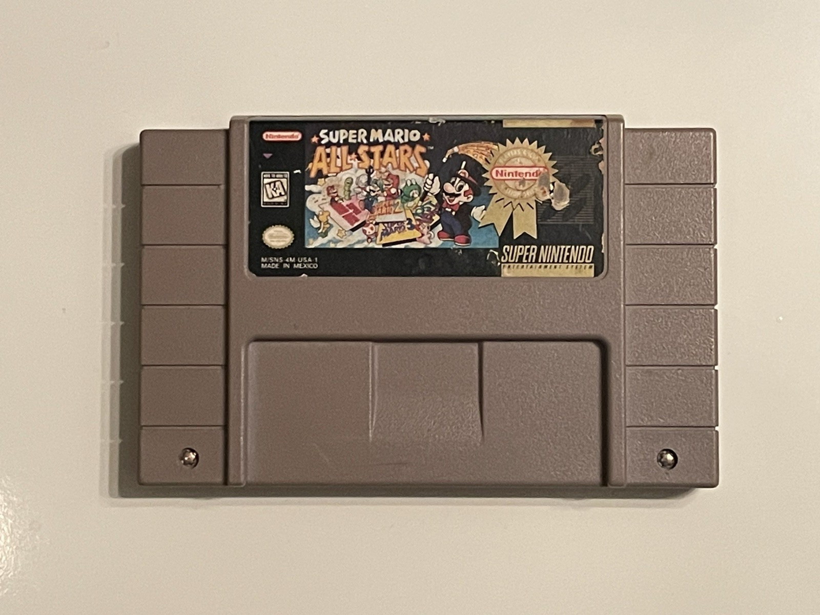 Super Mario All-Stars SNES Super Nintendo Cartridge, Free S&H, Tested, Works