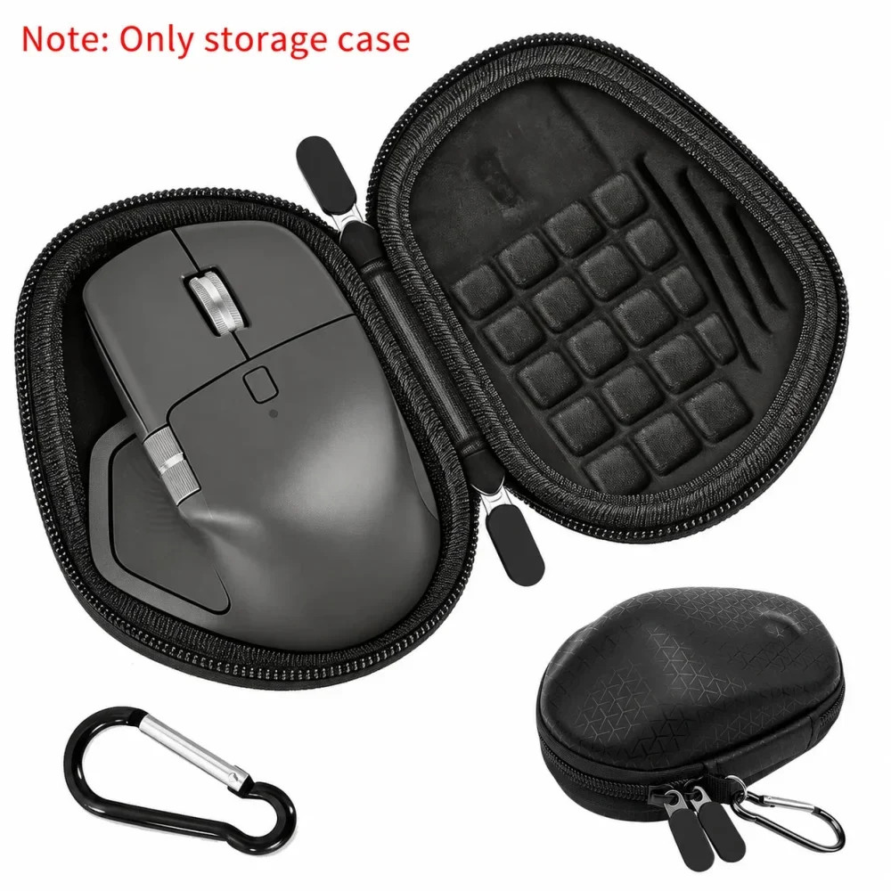 Mouse Carrying Case Water-Resistant PU Leather POLYESTER Protective