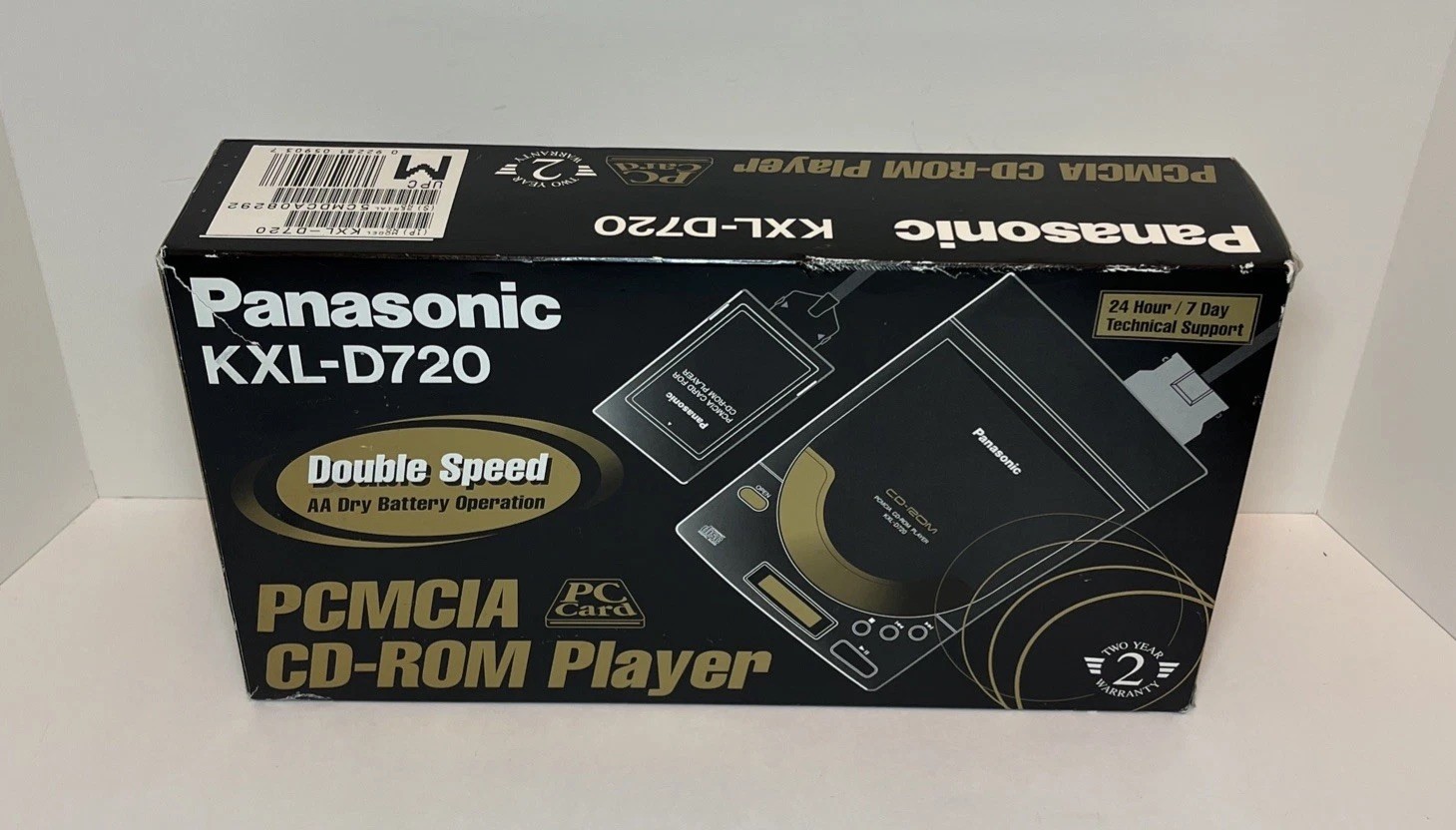 Vintage 1995 Panasonic KXL-D720 CD-Rom CD Player (COMPLETE IN BOX) 