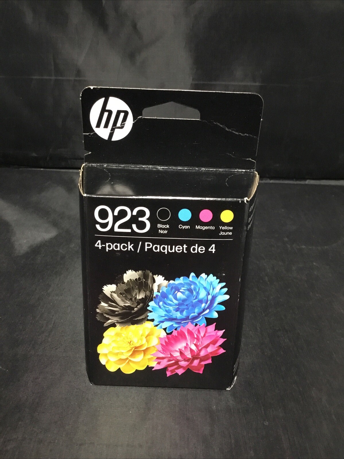 Authentic HP 923 Ink Cartridges 4 PACK B/C/M/Y (6C3Y6LN) Expires 11-2027 NEW