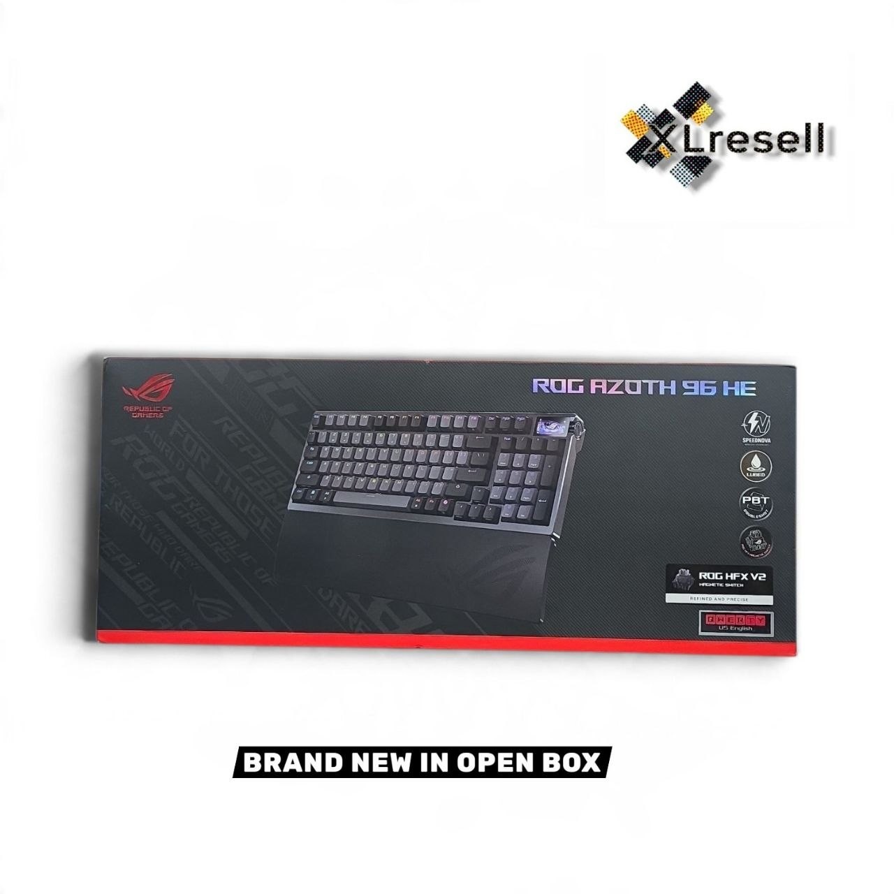 ASUS ROG Azoth 96% Wireless Magnetic Hall Effect RGB Gaming Keyboard HFX V2 Blk