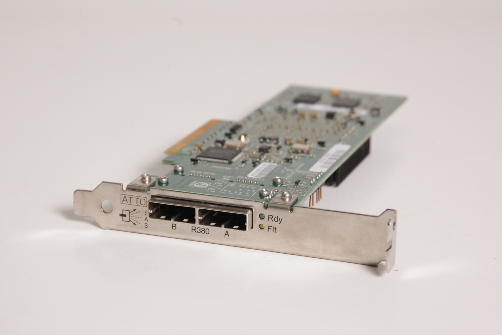 ATTO Technology ExpressSAS R380 Low-Profile SAS RAID PCI Express Adapter