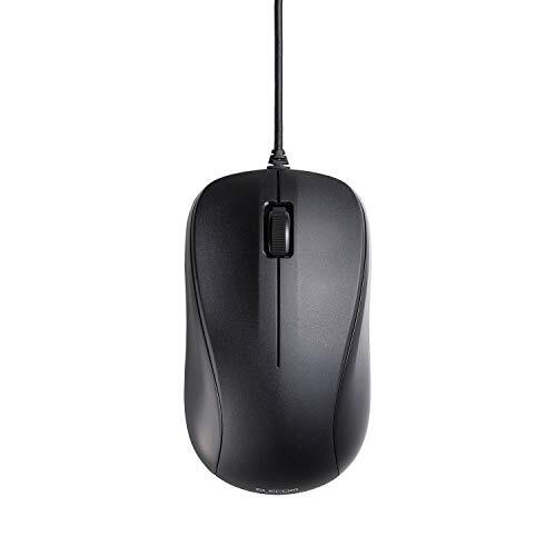 ELECOM Laser Mouse USB 3 Button ROHS Directive compliance M-S2ULBK/RS Black NEW