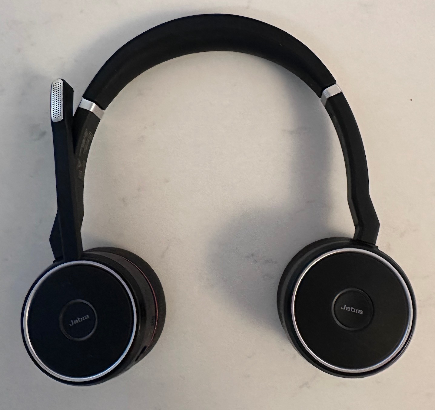 Jabra Evolve 75 Bluetooth Wireless Stereo On-Ear Headset Boom Mic Black USB