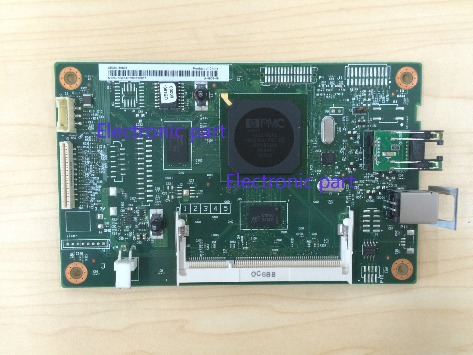 CE490-60001 Fit for HP Color LaserJet CP5225 N DN Formatter Board Main Board