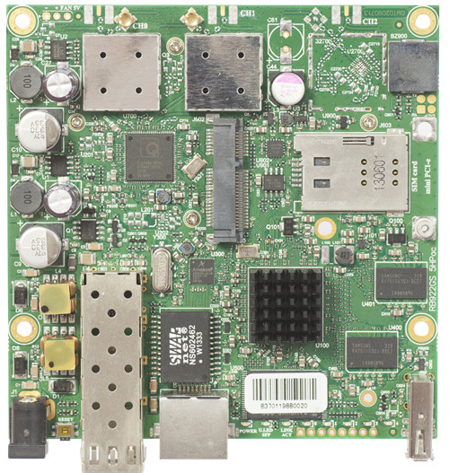 Mikrotik RB922UAGS-5HPacD US RouterBOARD wireless 11ac 128MB 1xSFP OSL4 PoE US