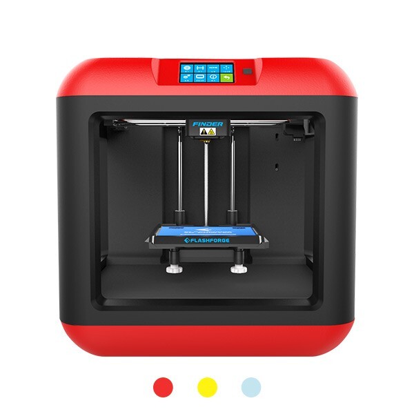 RED Flashforge Finder 3D Printer