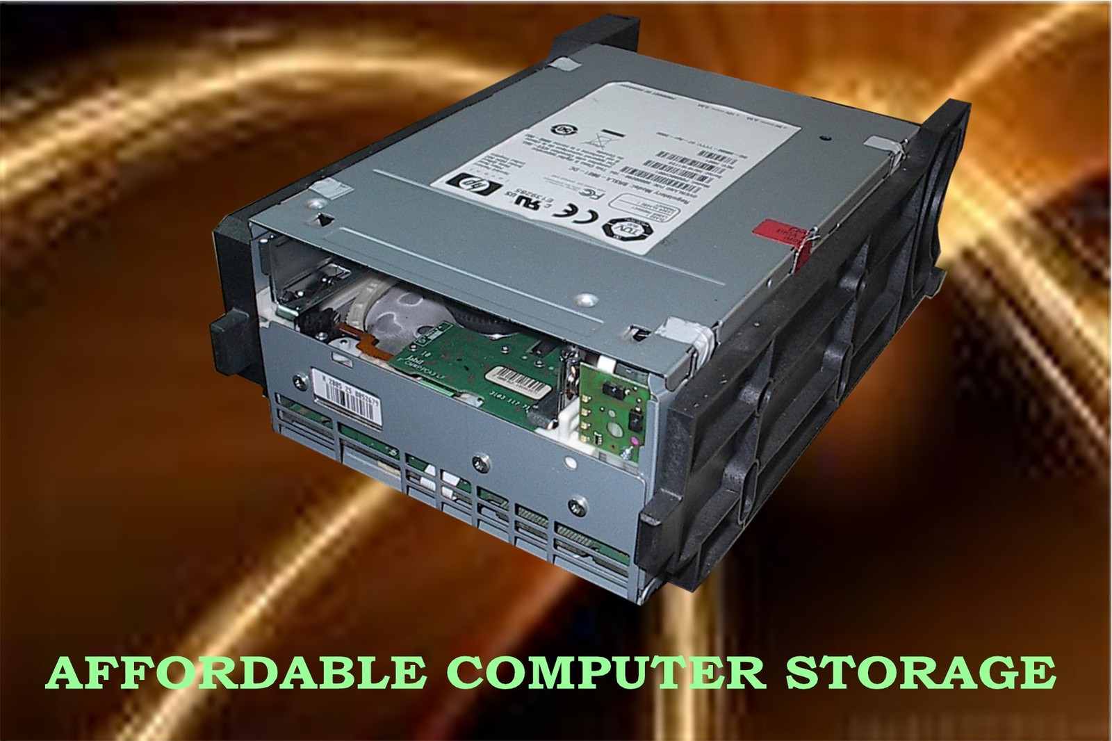 OVERLAND 80000298-104 HP PD098C#801 LTO-4 Tape drive Ultrium 1840 FC Arcvault