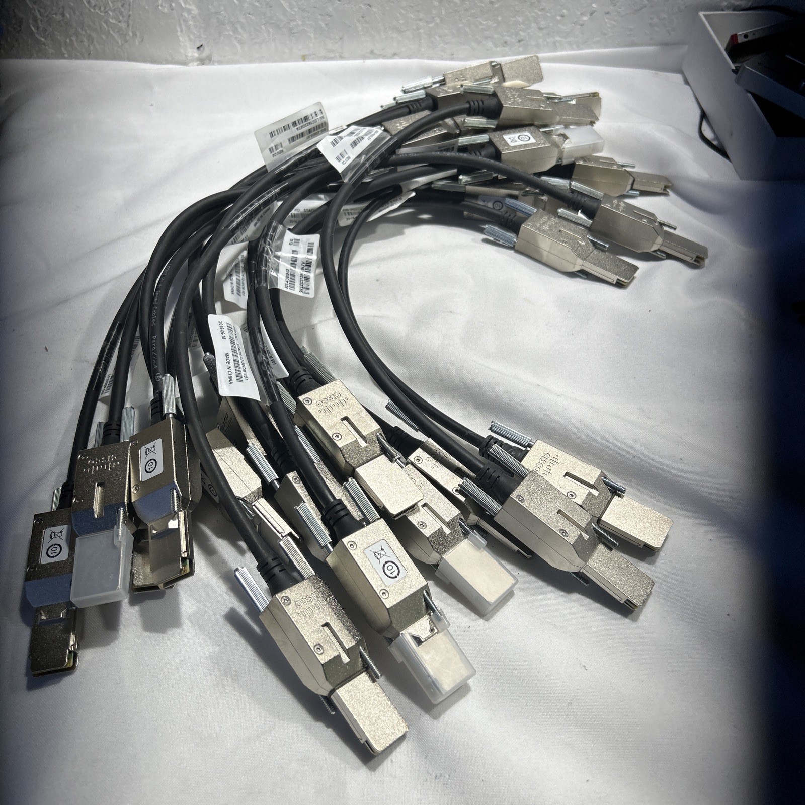 Cisco STACK-T2-50CM V01,V02 Stacking Cable 800-40805-01,02 *Lot of 14*