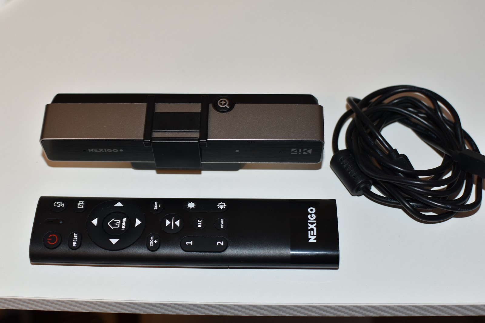 NexiGo N950P 4K Zoomable Webcam with Remote Control