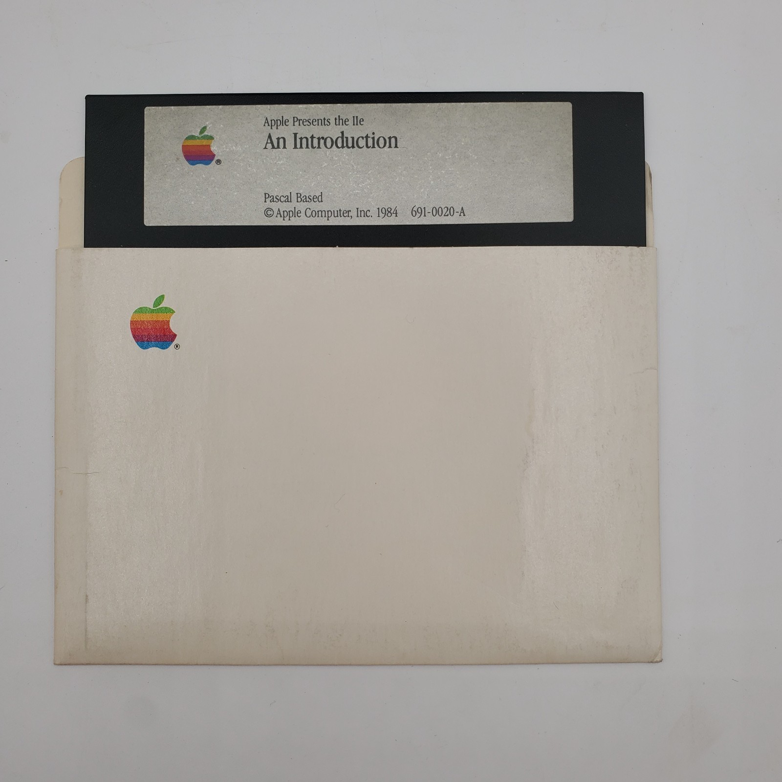 Vintage Apple IIe An Introduction ProDOS The Inside Story 5.25 Floppy Disk 1984