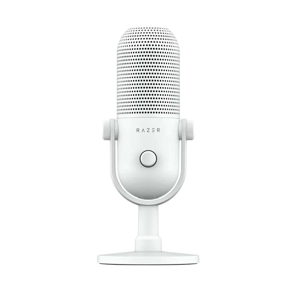 Razer Seiren V3 Chroma RGB, Stream & Game Reactive, USB Microphone, White - NEW