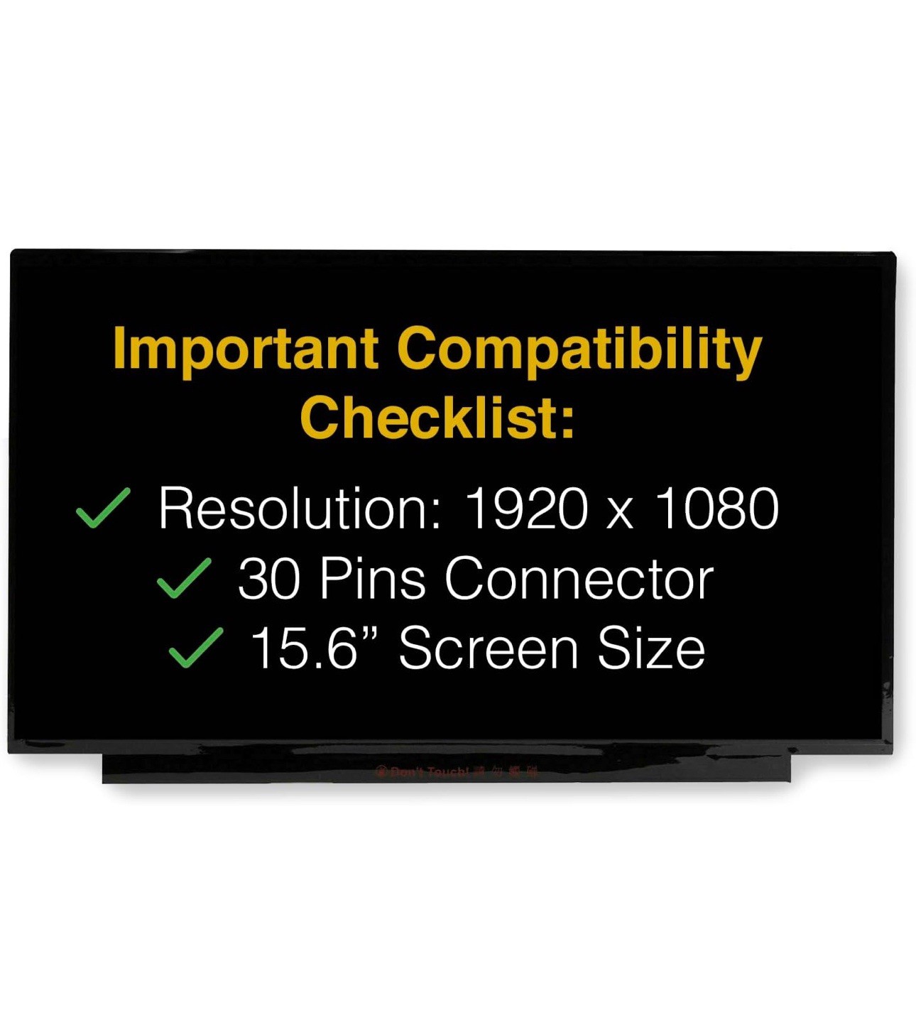 Screen Replacement For  Acer ASPIRE 3 A315-24P Screen 30 Pins LCD LED Display S7