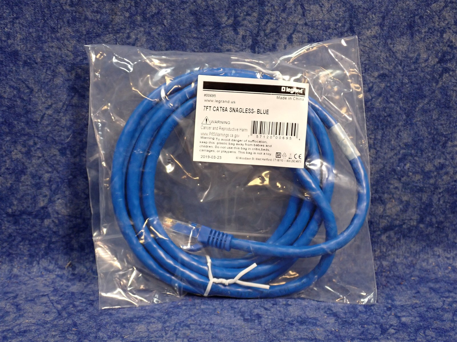 C2G 00683 14ft CAT6A Snagless Shielded STP Ethernet Network Patch Cable (L29)