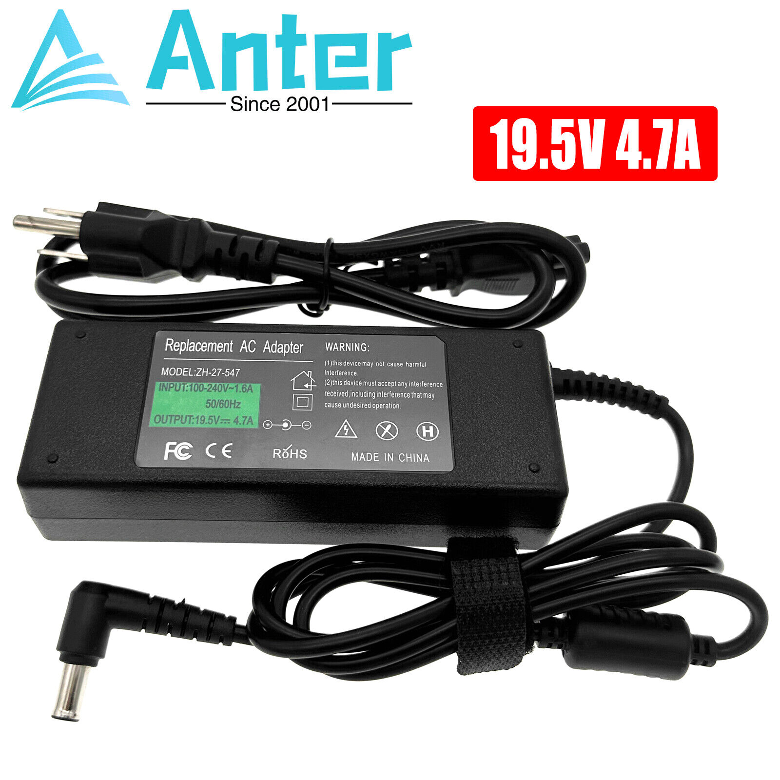 AC Adapter For LG 27UD68-W 27UD68P-B 29UM65-P LED Monitor Power Supply Cord