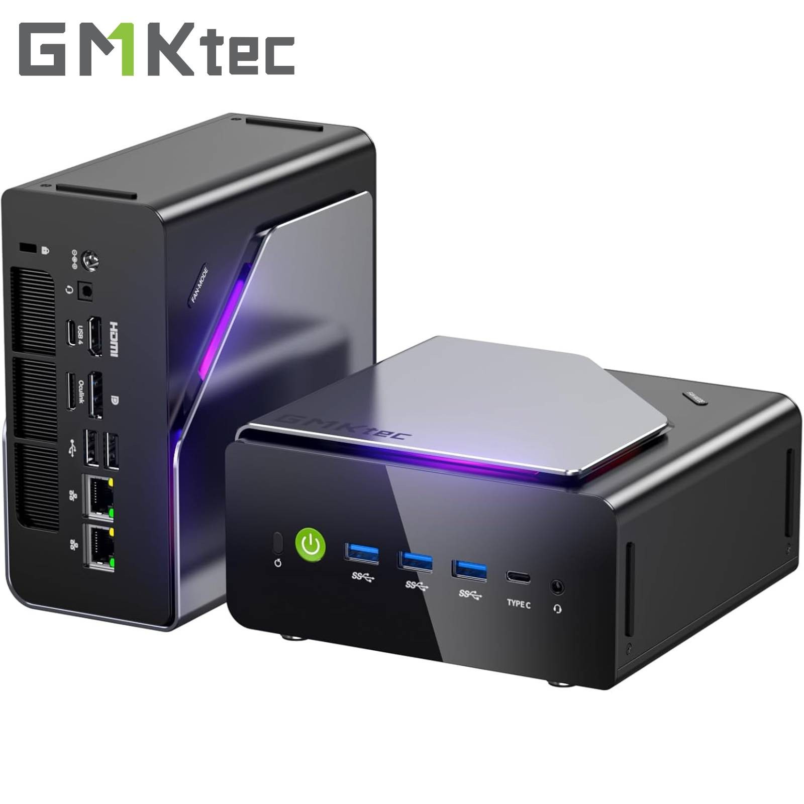 GMKtec K15 Mini PC Gaming Intel Ultra 5 125U 48GB DDR5 RAM 1TB SSD WIFI 6E BT5.2