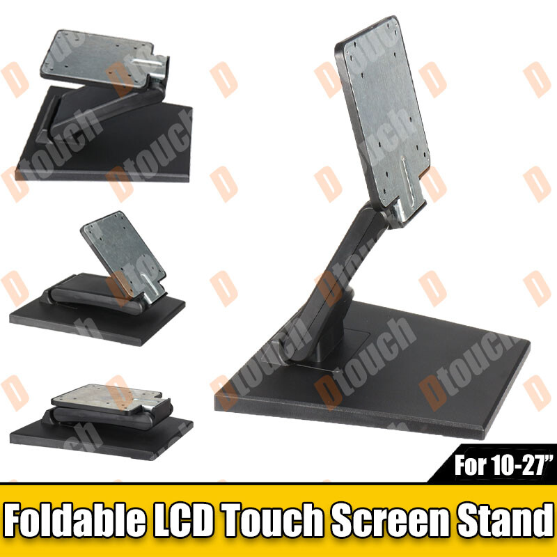 VESA Monitor Holder Adjustable Foldable Tilt Mounted Touch Screen Display Stand