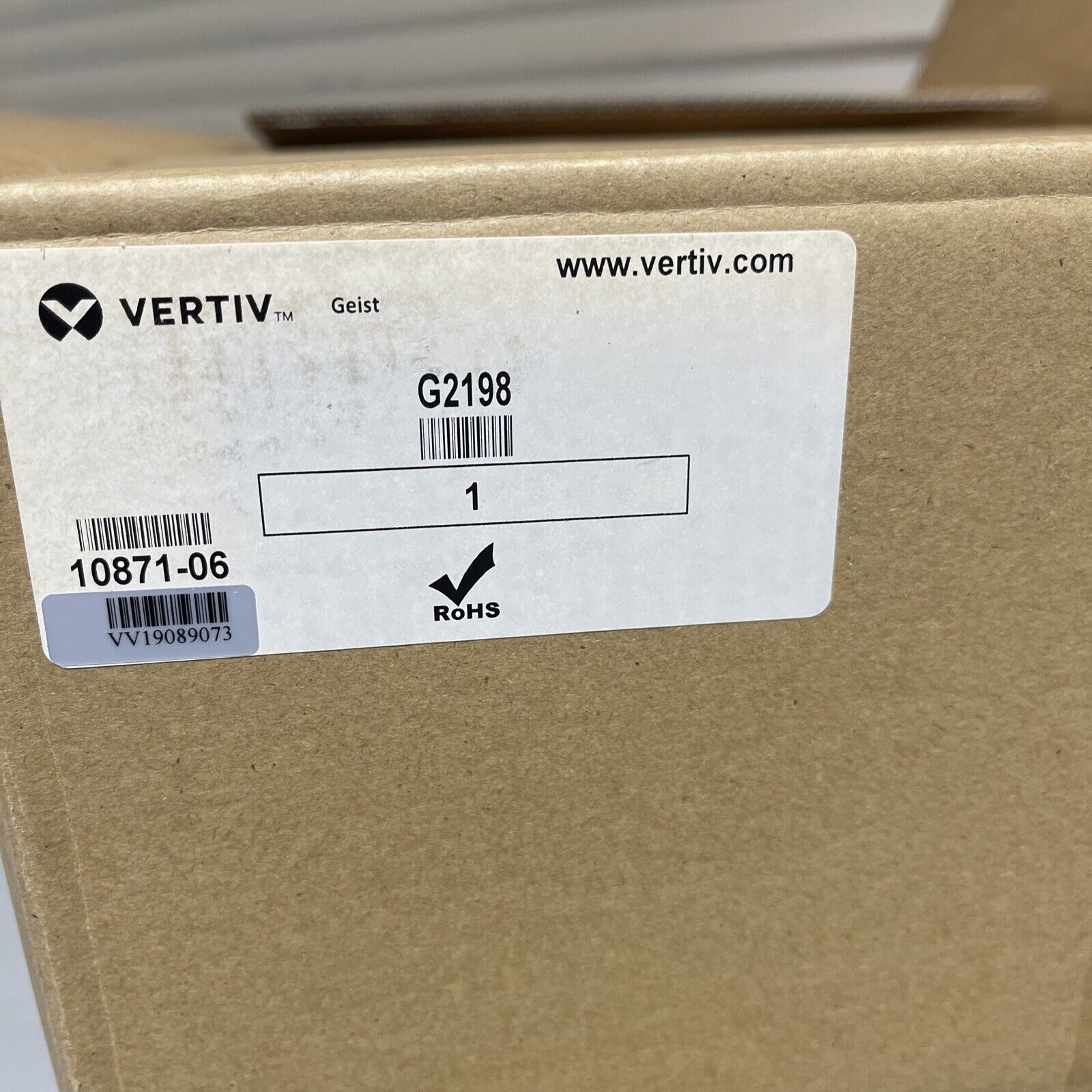 Vertiv Geist G2198 PDU Brand New Factory Sealed