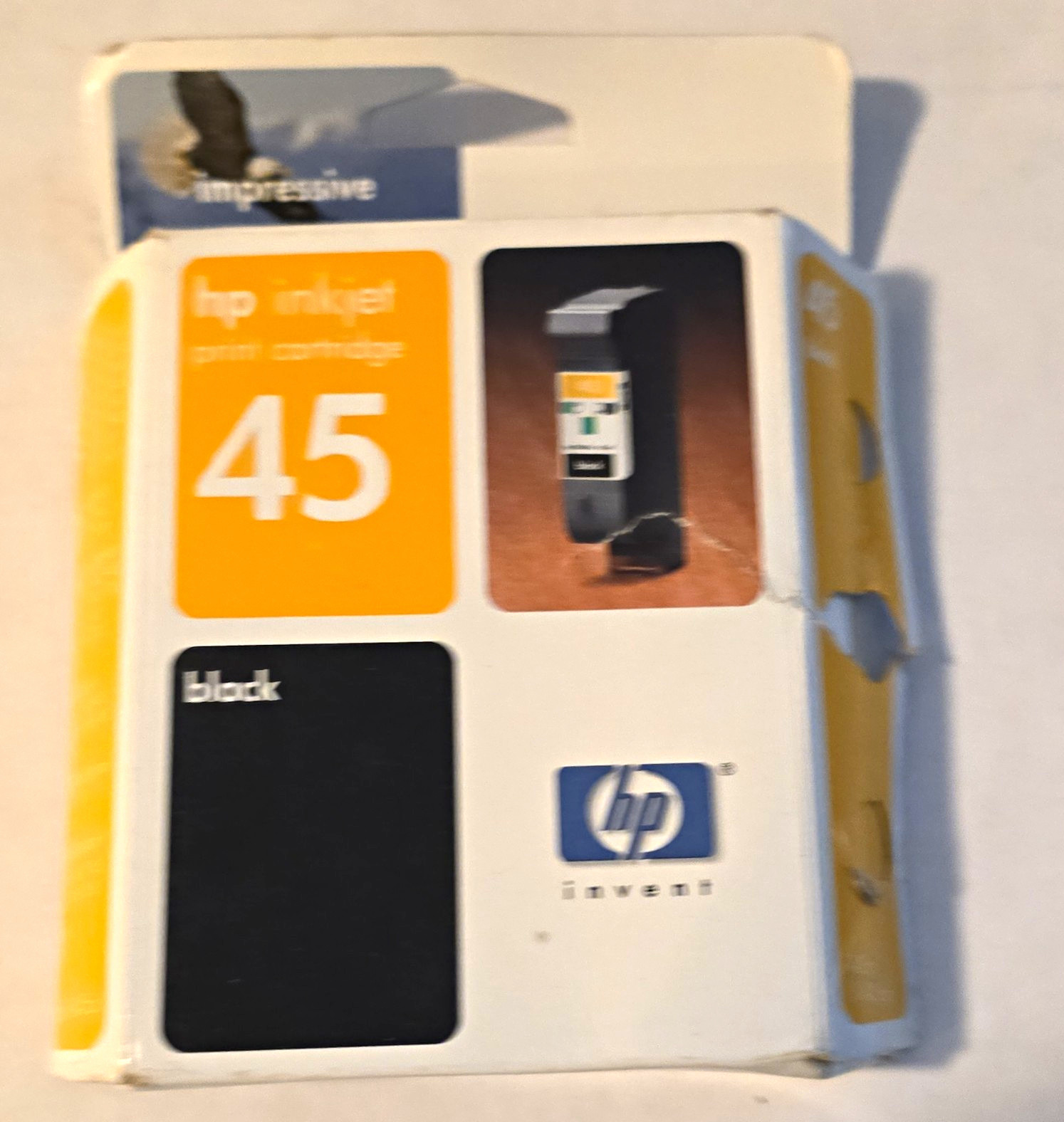 HP 45 Genuine Original Black Inkjet Print Cartridge 51645A