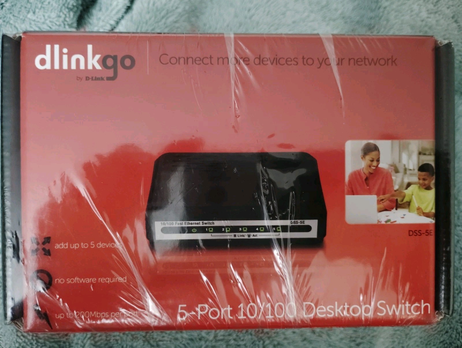 Dlinkgo By Dlink 5 Port Desktop Switch Dss-5e