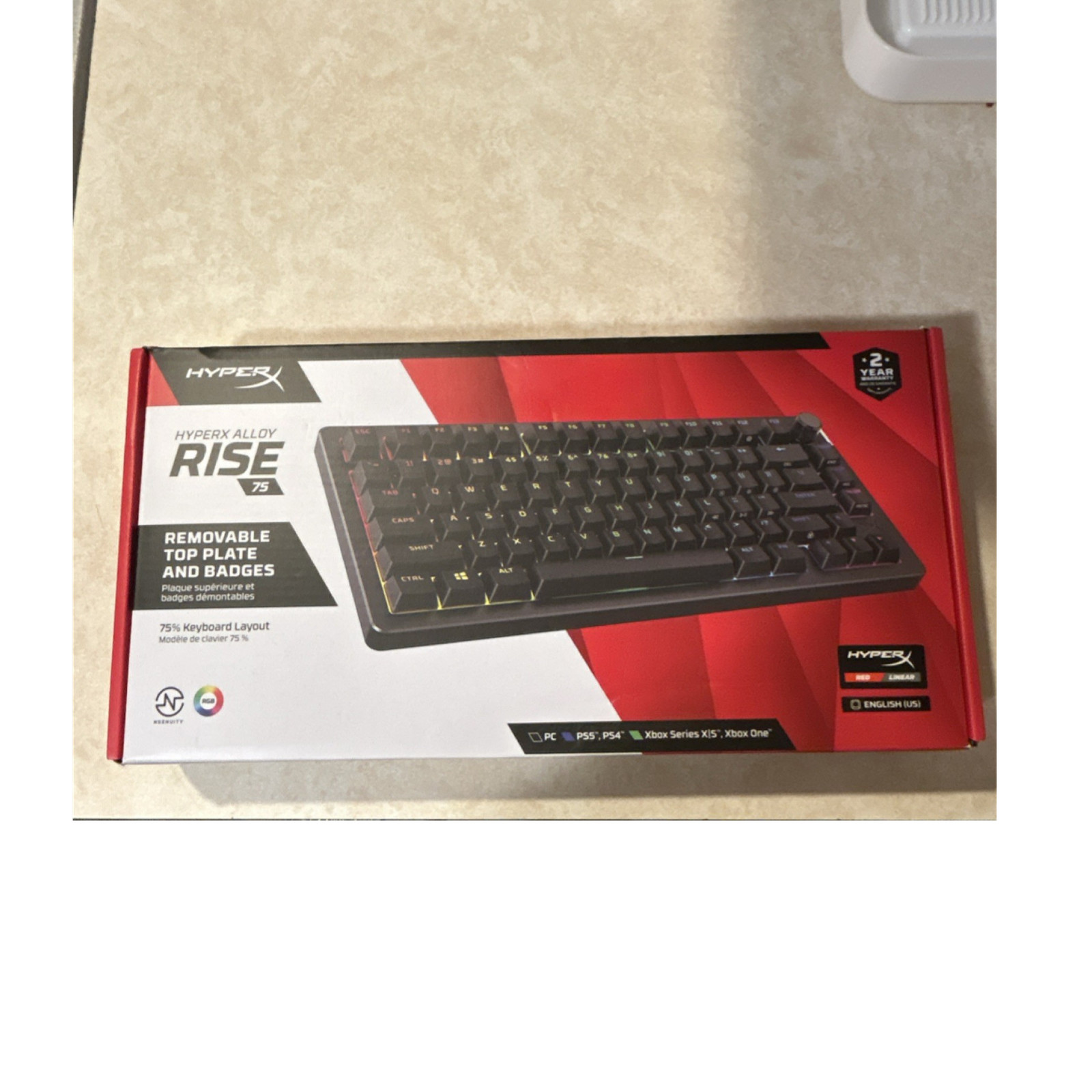 HyperX Alloy Rise 75 Mechanical Keyboard 
