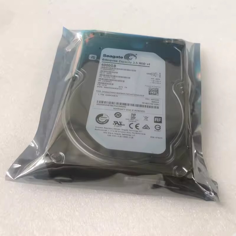 Seagate Enterprice Capacity 4TB,Internal, 7200 RPM, 3.5" (ST4000NM0034) Hard
