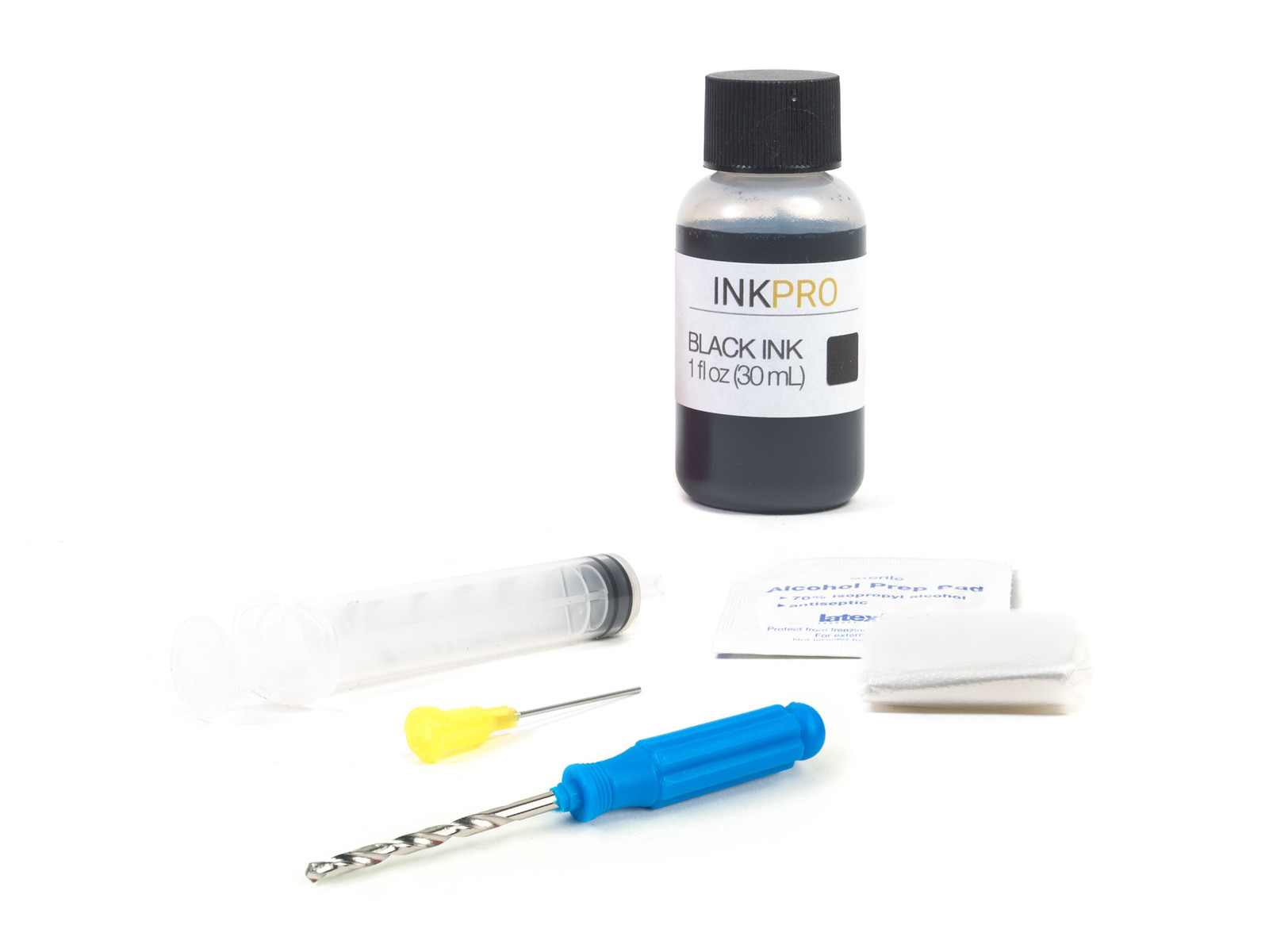 Hyrax Trading  Premium Black Ink Refill Kit for Canon PG-210/210XL 30ml 1oz