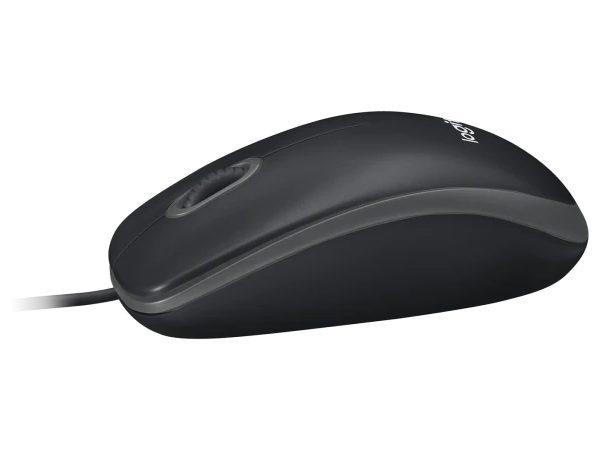 Logitech 910-001439 B100 Optical USB Mouse - Black