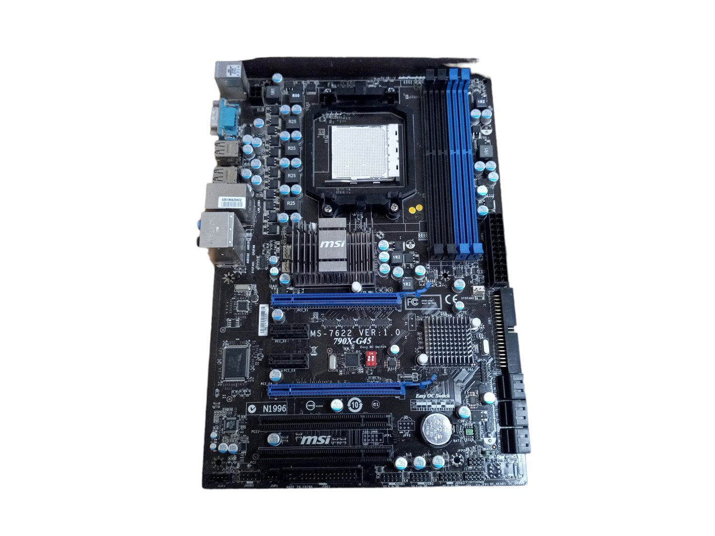 MSI ATX Motherboard 790X-G45 MS-7622 1.0 tested working