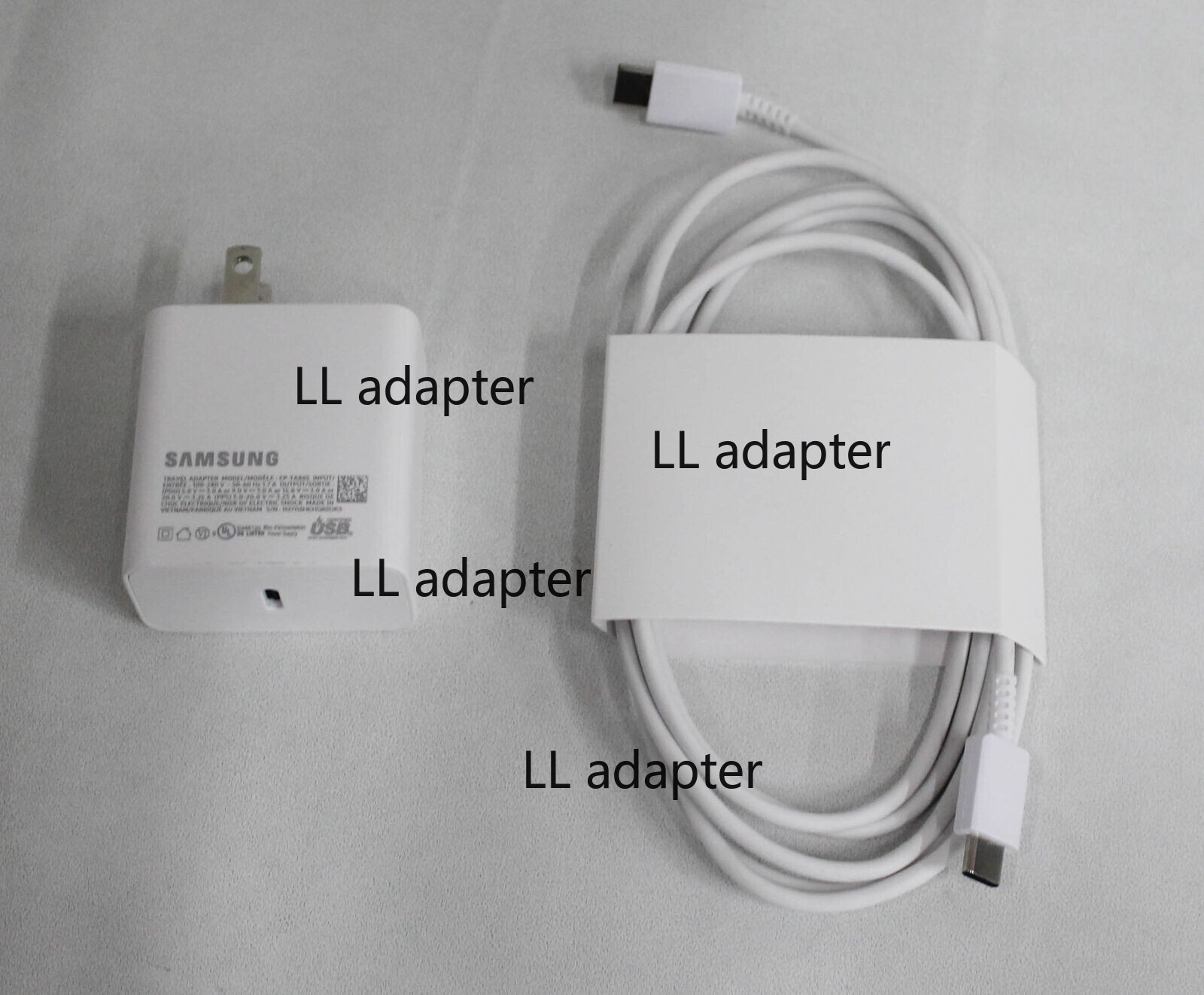 New Original OEM Samsung EP-TA865&USB-C Cable Charge Galaxy Book3 NP750XFG-KB1US