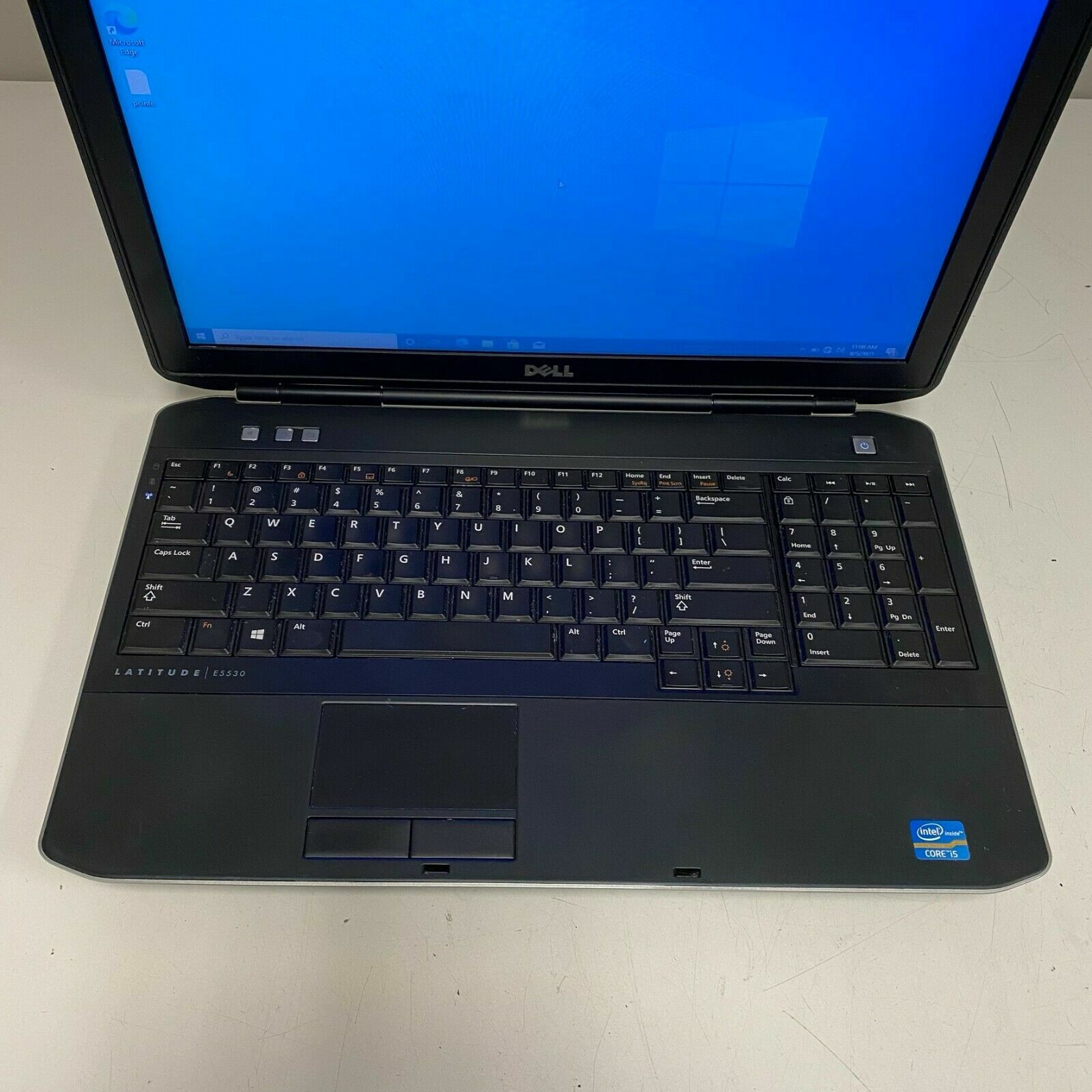 Dell Latitude E5530 15" Laptop Core i5-3320M 2.60GHz 4GB RAM 128GB HDD Win10 Pro