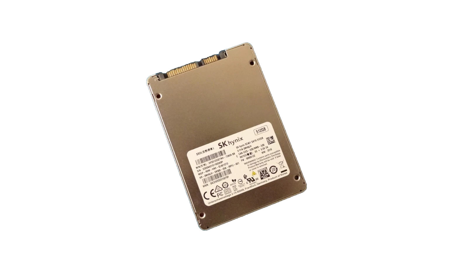 SK Hynix SC401 SATA SSD 512GB HFS512G32TNH-73A0A BB