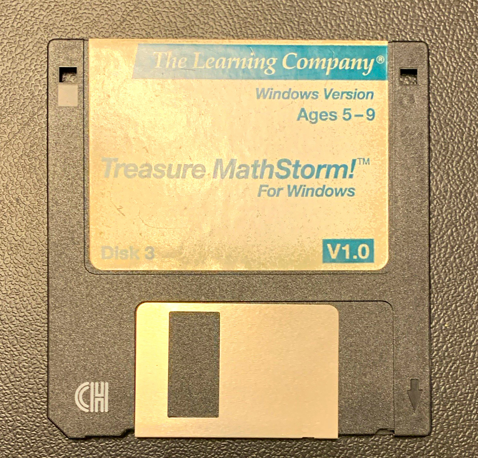 The Learning Company Treasure MathStorm V1.0 Windows 3.5" Floppy Disk 3