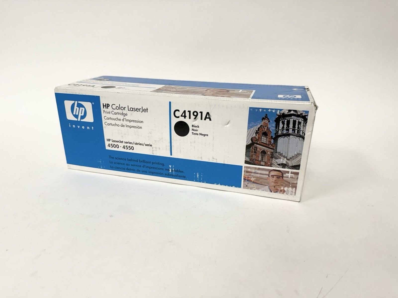 Genuine HP C4191A Laserjet Black Toner Cartridge New in Box 4500 4550 New SEALED