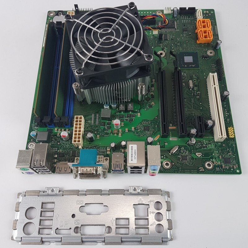 Motherboard CPU RAM Bundle Fujitsu D3161-A12 GS 3 + Intel Celeron G1610 + 4GB DDR3