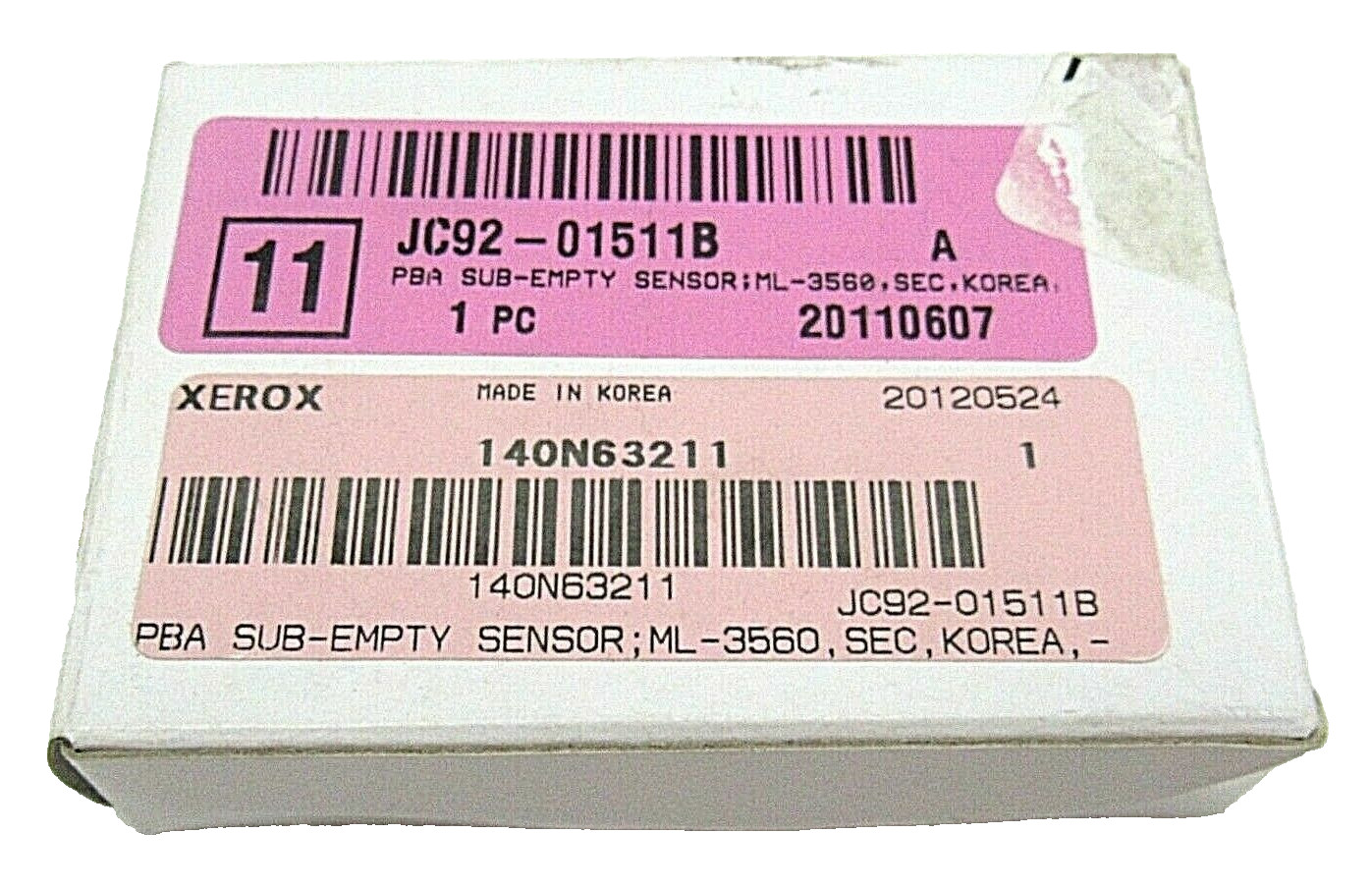 JC92-01511B PCB Empty Sensor Board for Samsung ML-3560 or Xerox Phaser 3500